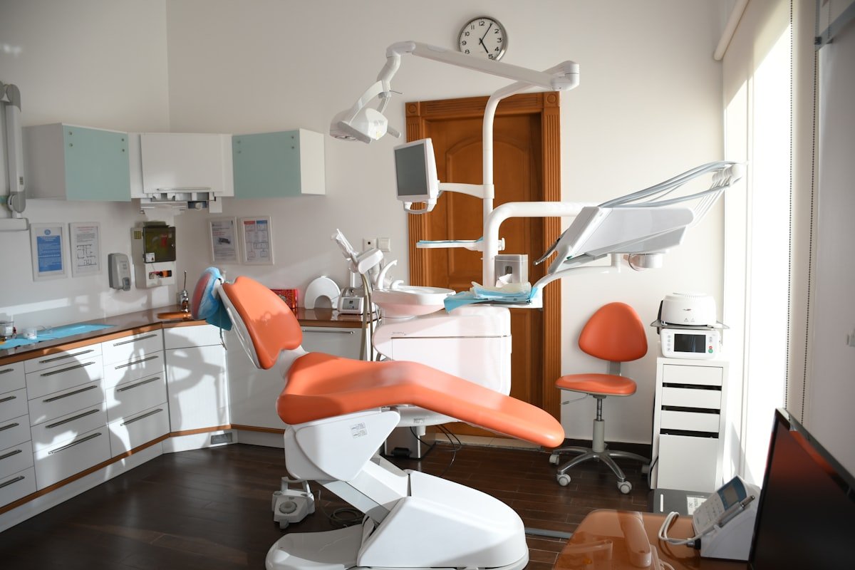Modern bright dental clinic